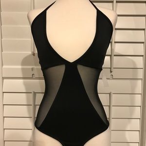 Black Mesh BodySuit