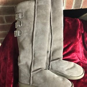 Ukala above knee suede boots