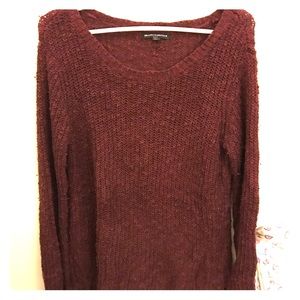 Maroon brandy Melville sweater