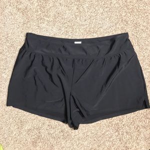 20W/22W Black Bathing Suit Bottom