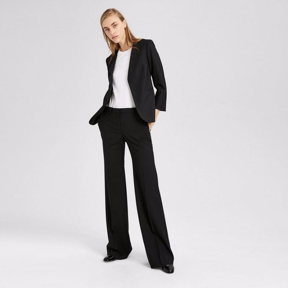Theory Pants - Theory Black Flare Pants Size 8