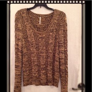 FREE PEOPLE CABLE KNIT PULLOVER SWEATER FREE PEOPLE CABLE KNIT PULLOVER SWEATER