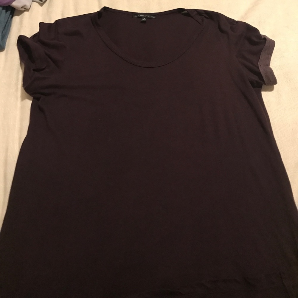 Maroon tee