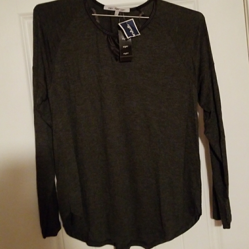 Comfy grey jersey shirt