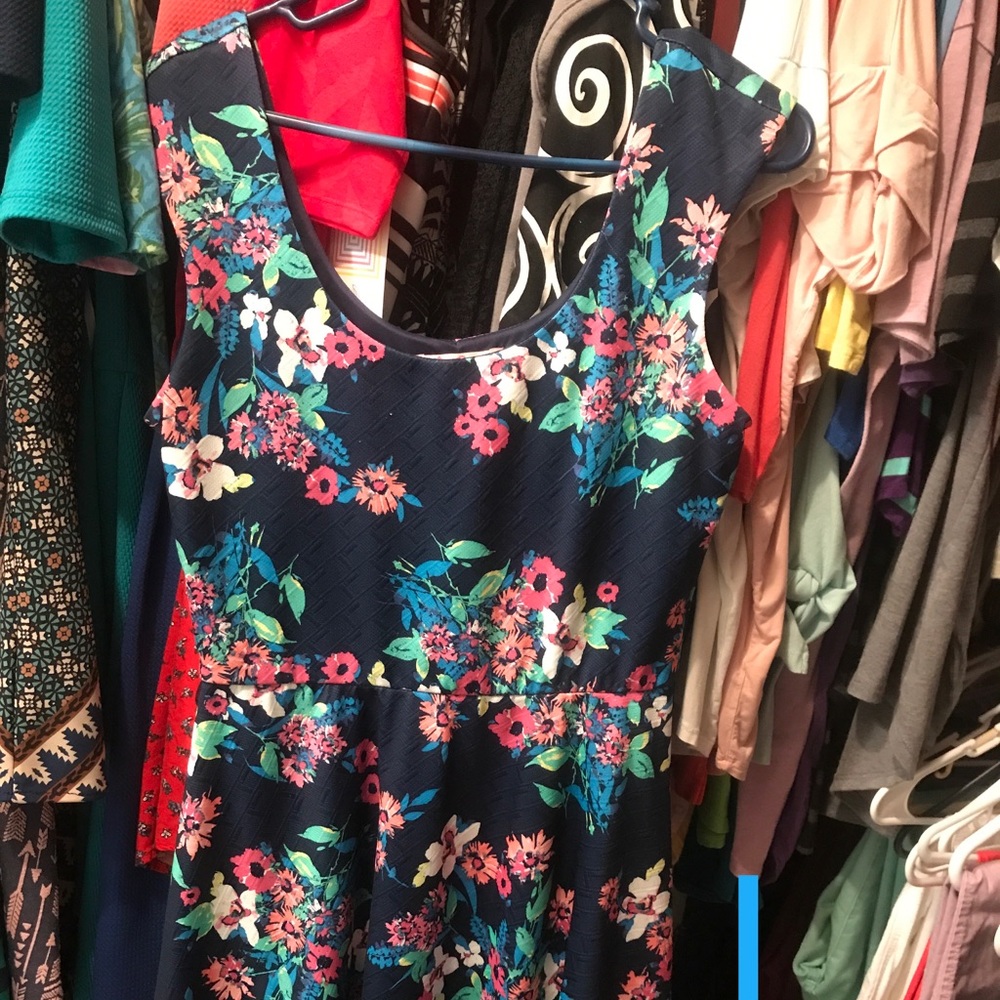 Gorgeous bright floral dress