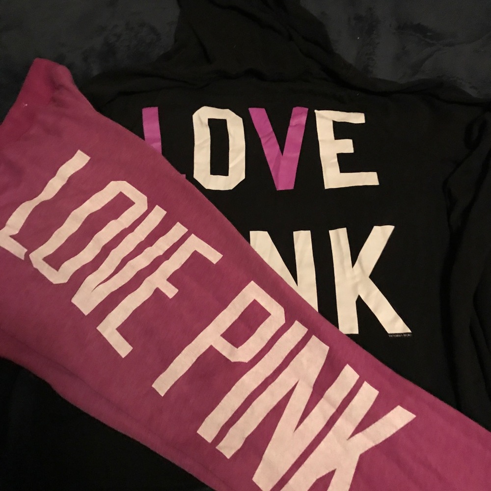 Victoria secret pink sweat set