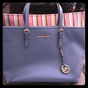 Michael Kors Saffarino Leather Handbag