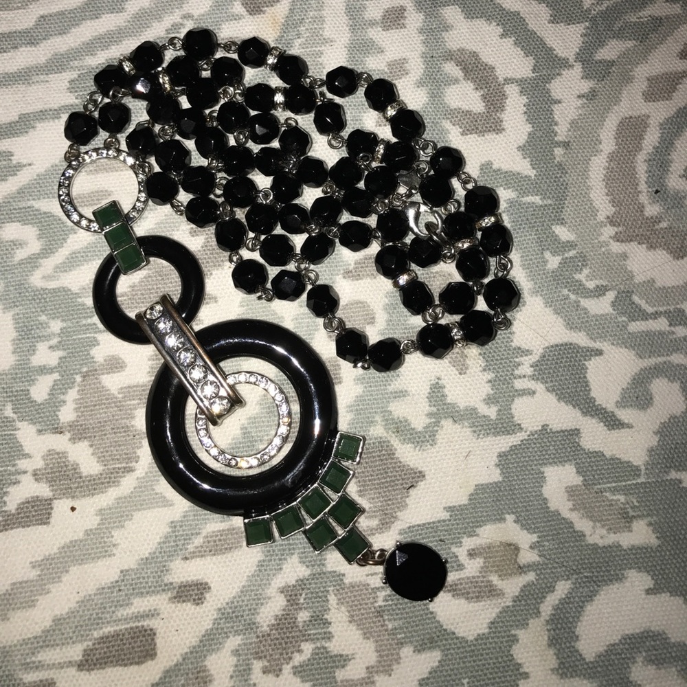 Banana Republic Gem Drop Necklace