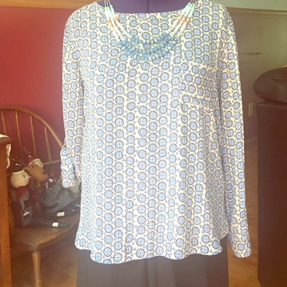 Loft long or 3/4 sleeve top