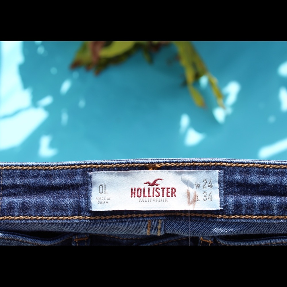 Ripped Hollister jeans size 0 - Picture 4 of 4