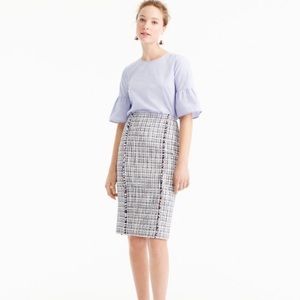 pencil skirt in lightweight tweed pencil skirt in lightweight tweed