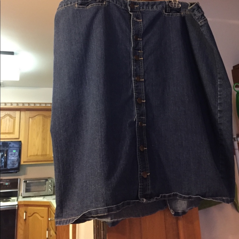 Demin skirt