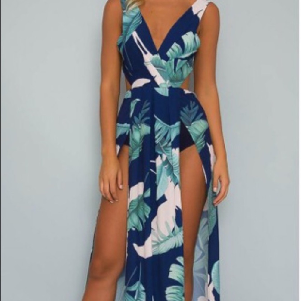 Grande Bodysuit Maxi Dress