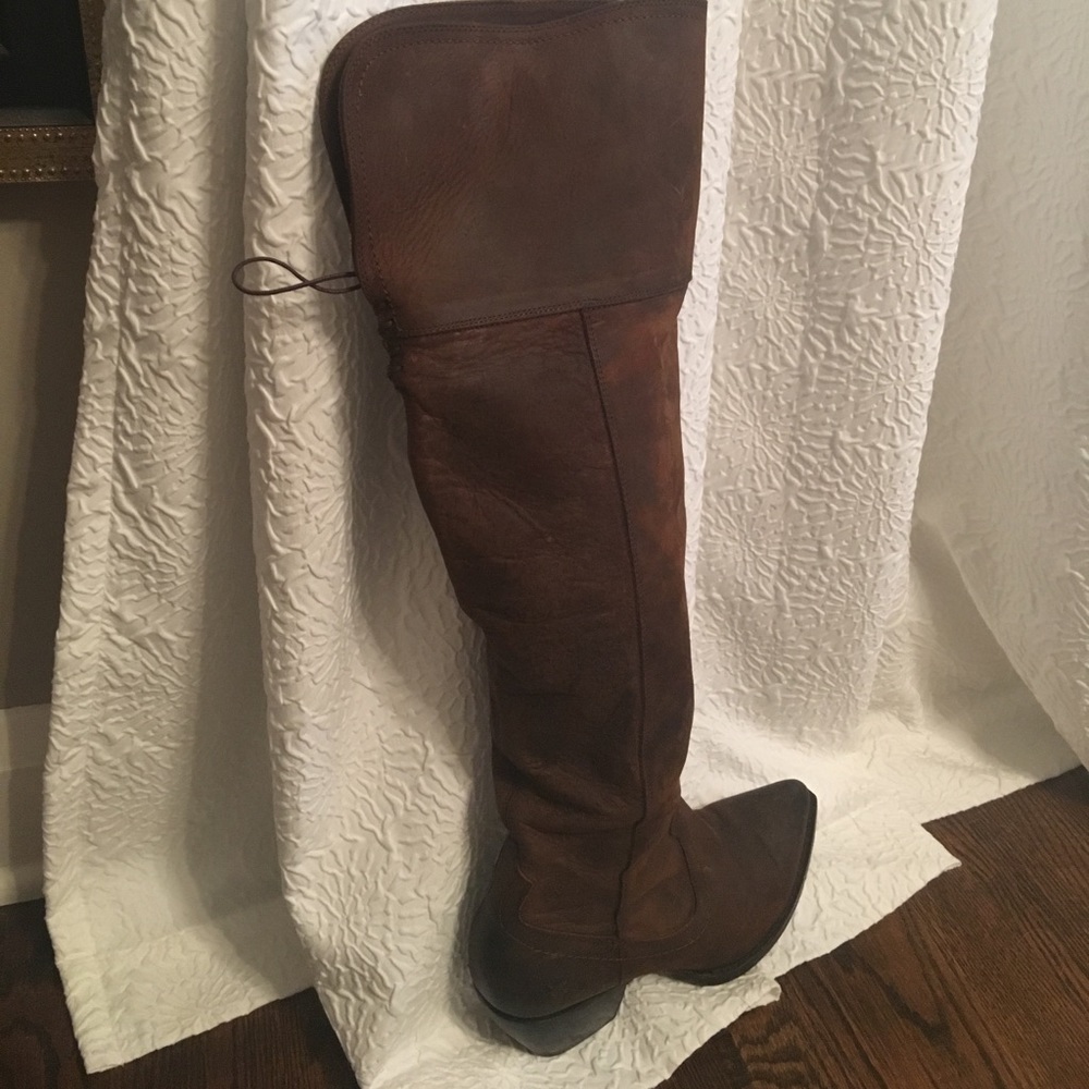 Frye over the knee boots