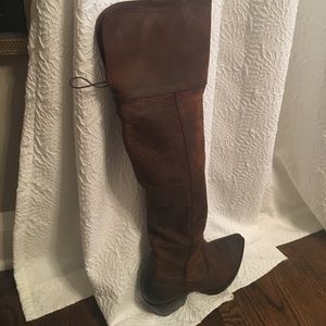 Frye over the knee boots