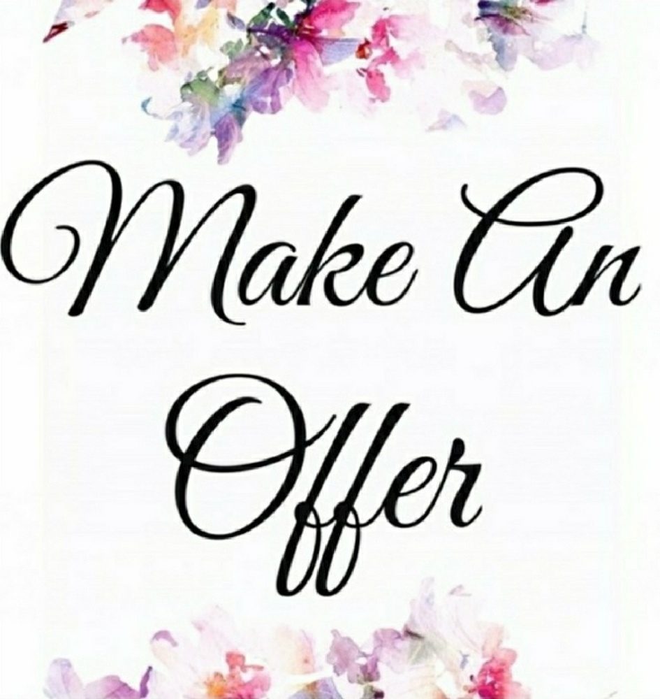 I'm open to considering offers.