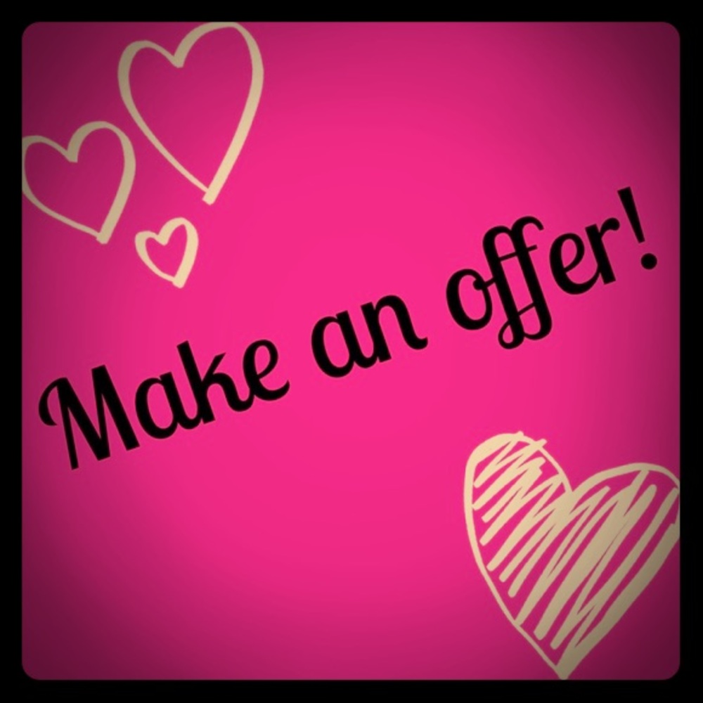 All reasonable offers accepted!