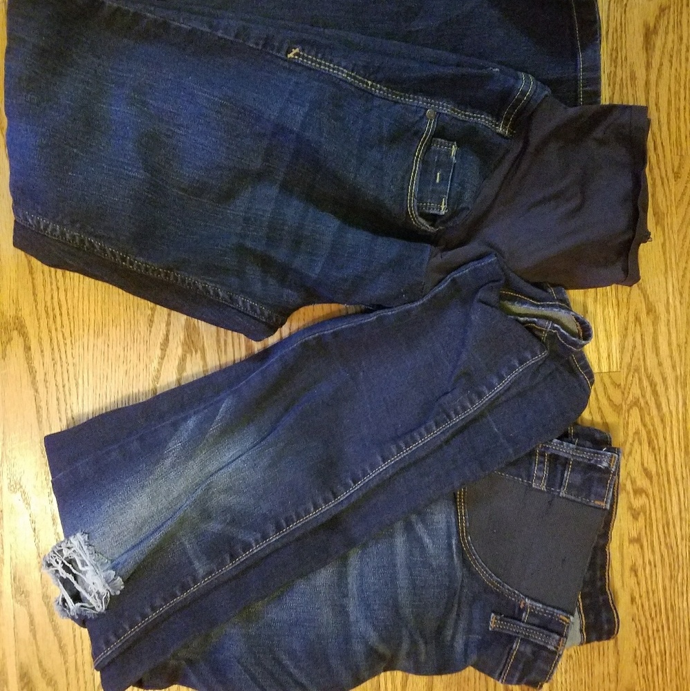 Lot Old Navy Maternity Jeans