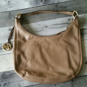 NWT* Michael Kors Tan/Beige Hobo Handbag