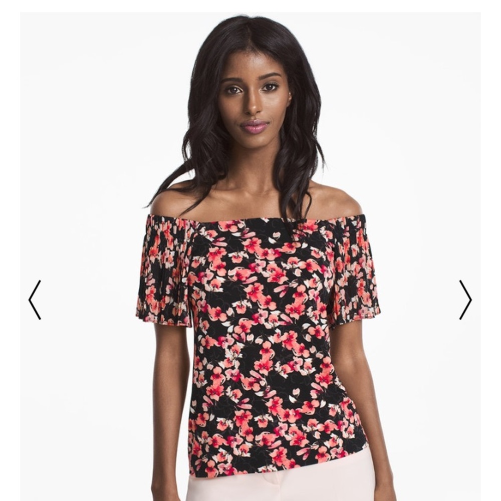 Off the Shoulder floral top