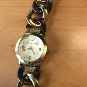 Michael Kors Two-Tone Twist Watch