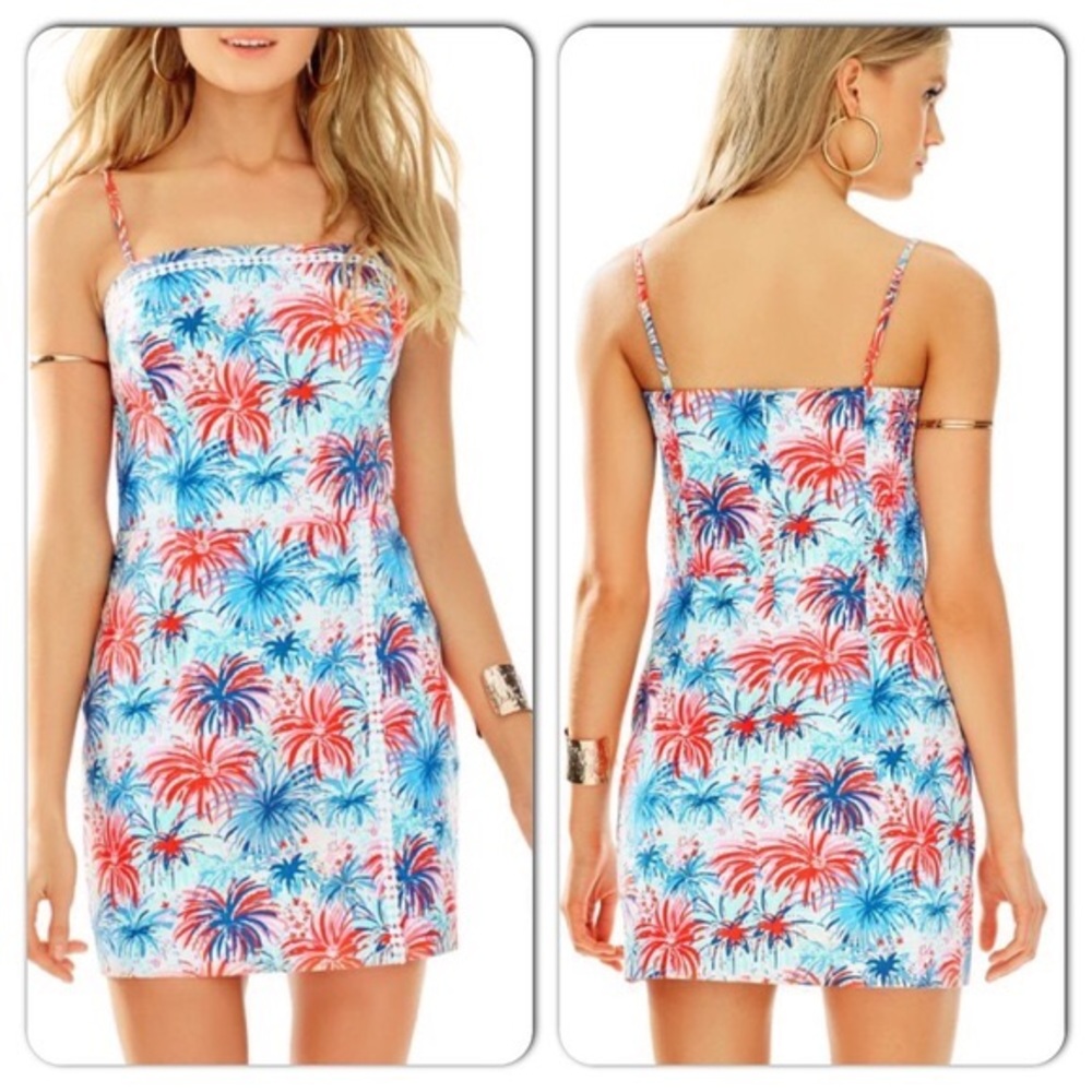 Lilly Pulitzer 4th of July Romper