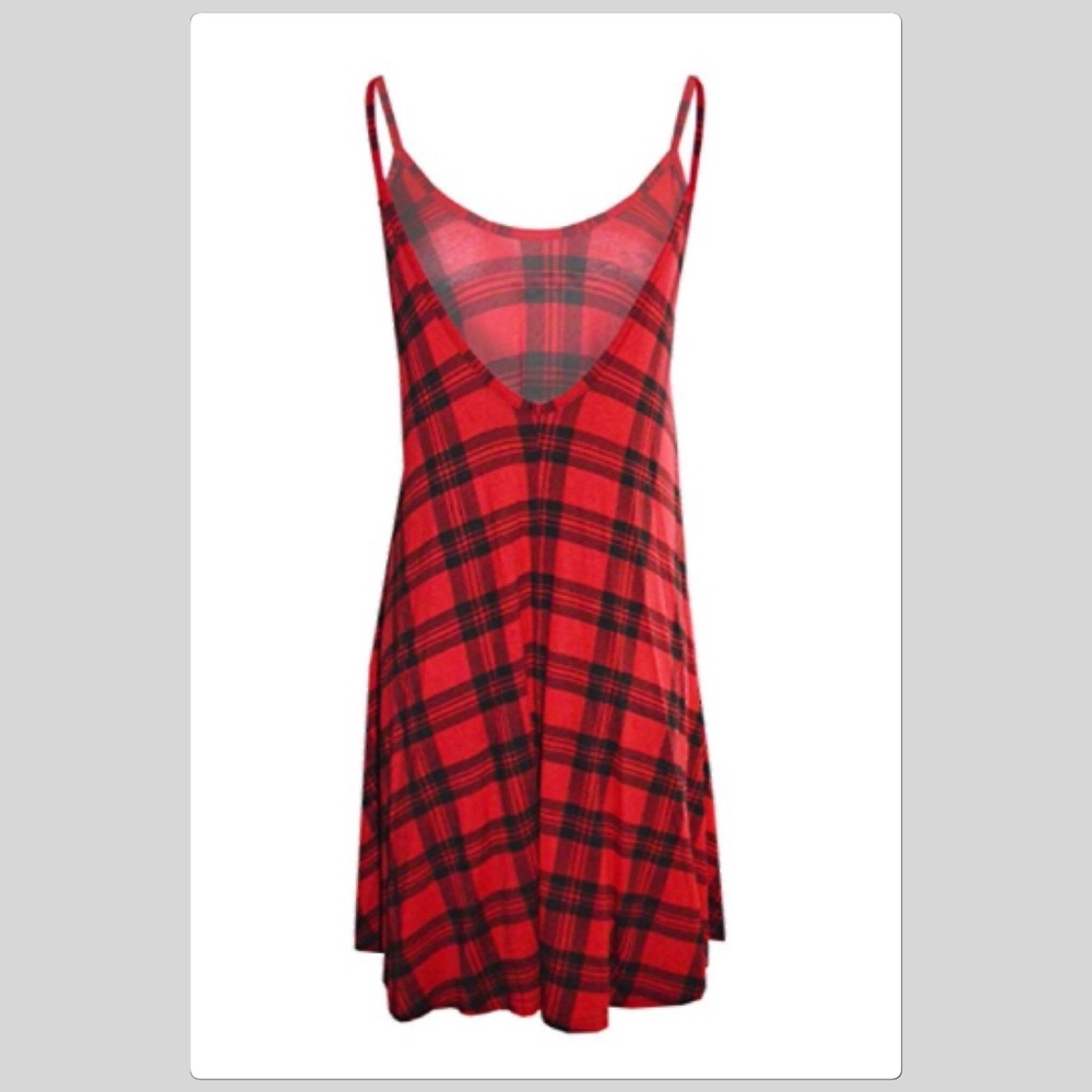 JUST IN! NWT Flirty Black/Red Jumper/Slip Dress - Picture 3 of 3