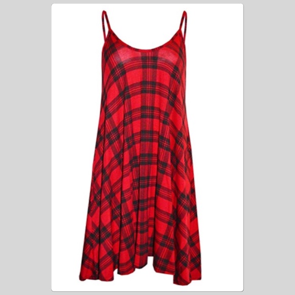 JUST IN! NWT Flirty Black/Red Jumper/Slip Dress - Picture 2 of 3