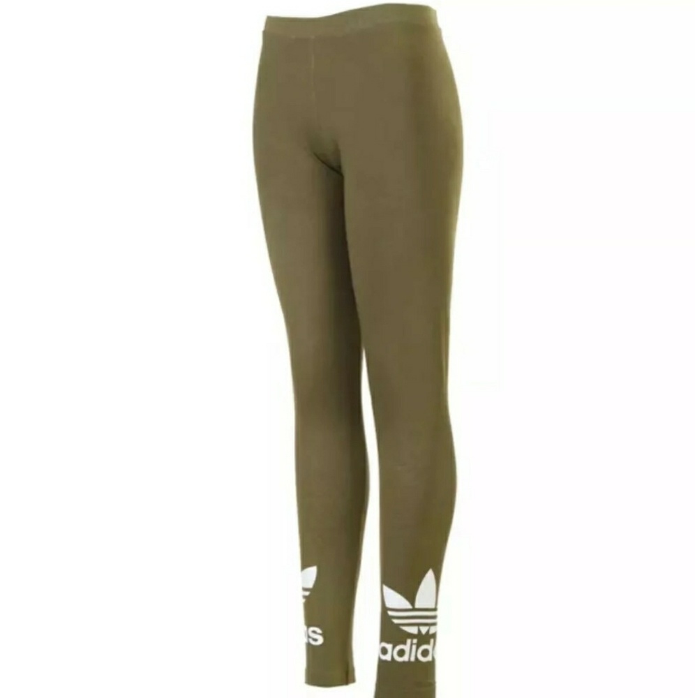 Olive Adidas Leggings