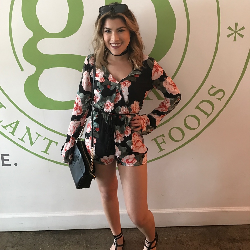 Floral Romper