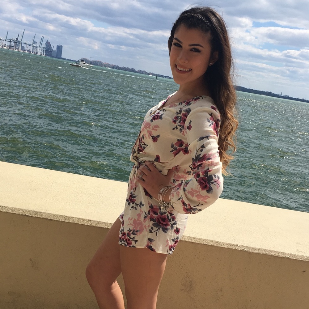 Floral Romper