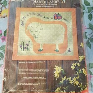 Vintage Mary Had A Little Lamb Kit Vintage Mary Had A Little Lamb Kit