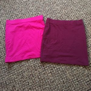 🆕 NWOT Forever 21 body con skirts