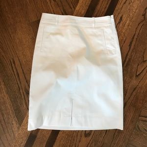 Like new white talbots skirt Like new white talbots skirt