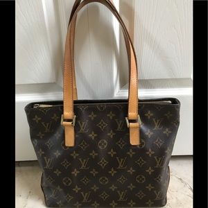 Louis Vuitton Cabas Mezzo Tote Bag SD0035 Louis Vuitton Cabas Mezzo Tote Bag SD0035