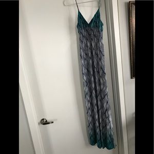 Aqua maxi dress Aqua maxi dress