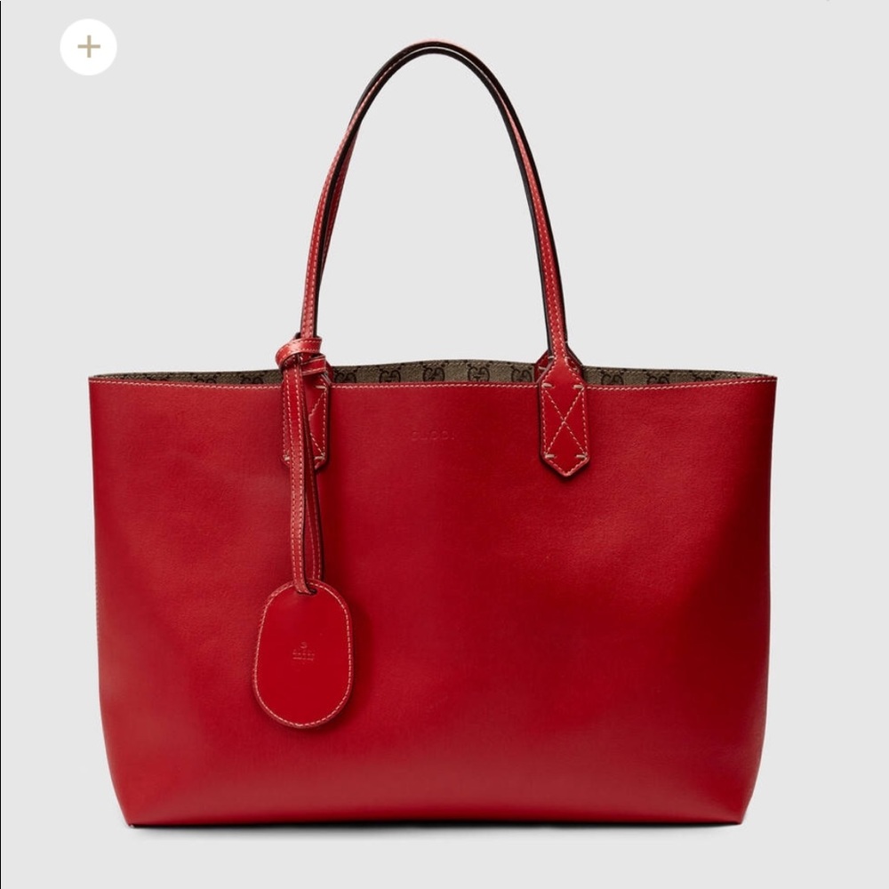 ‼️SOLD ‼️Like New!! Gucci Reversible Leather Tote