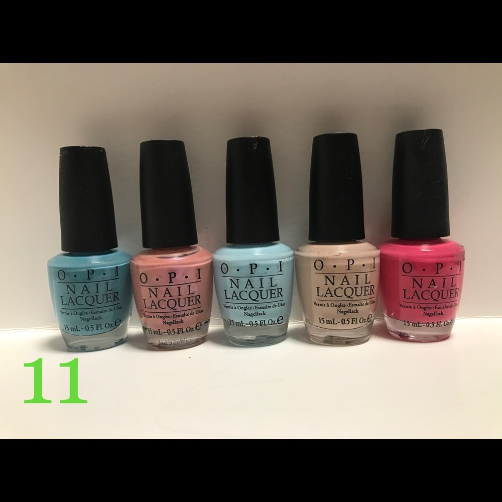 OPI CORLOR NEW $25 FOR 15EA