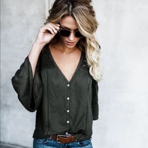 NWT crochet blouse NWT crochet blouse