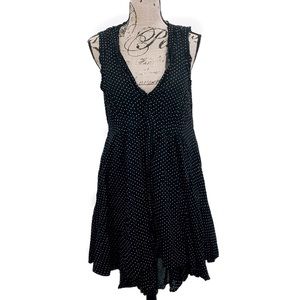 Anthropologie Black & White Polka Dot Dress Anthropologie Black & White Polka Dot Dress