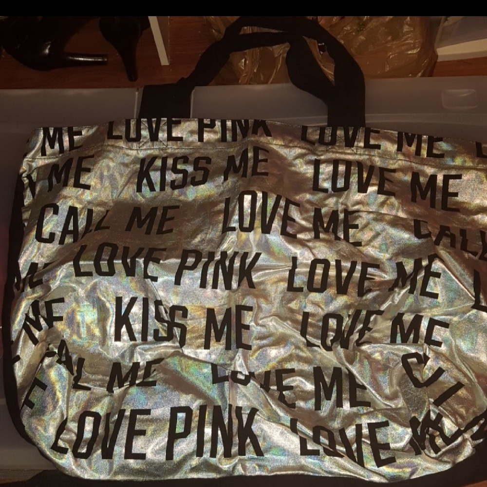 PINK tote bag