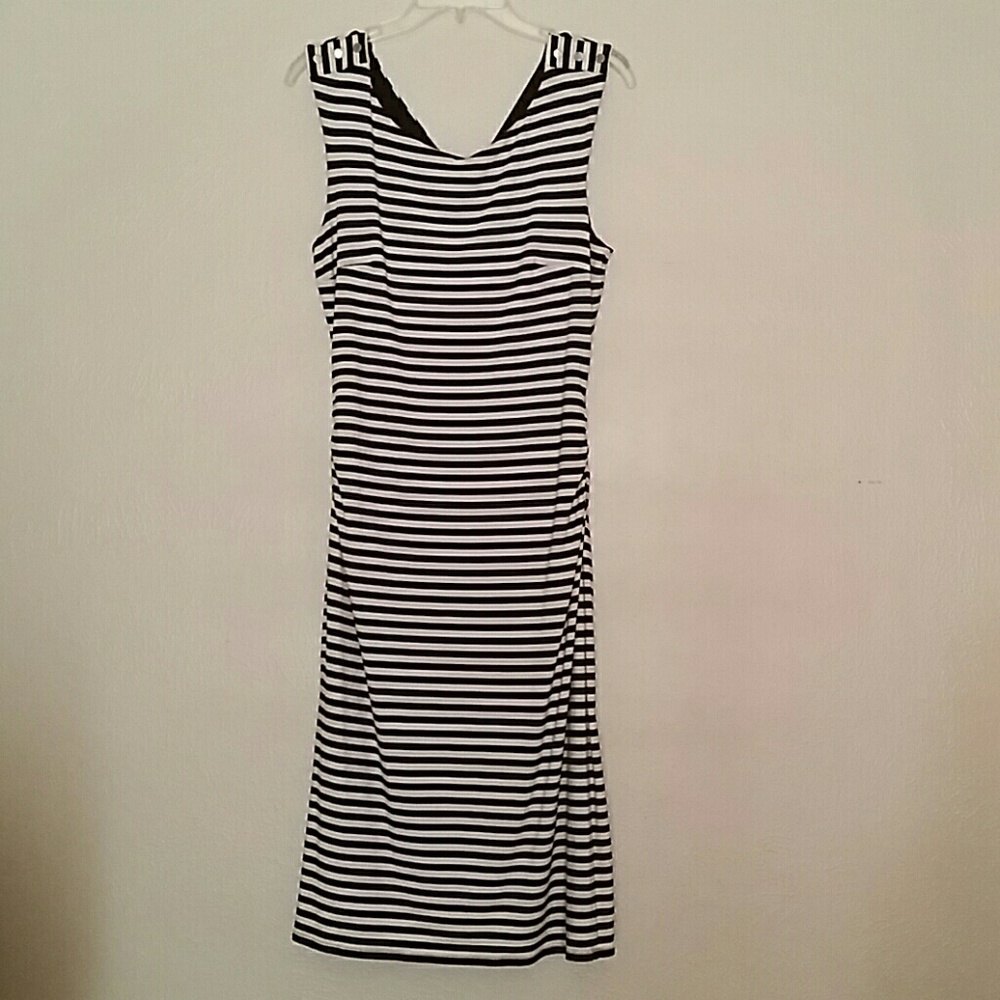 White House Black Market Midi Sheath Dress