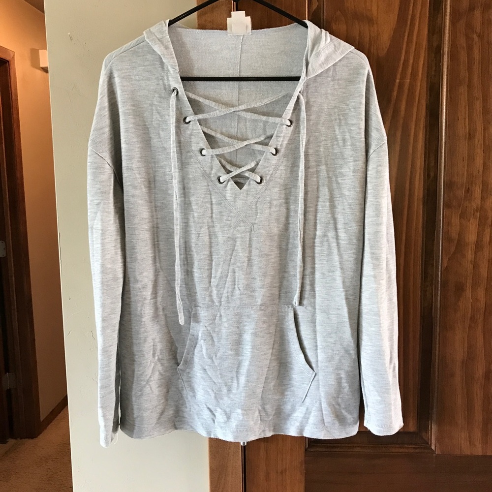 Lace Up Top