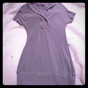 Grayish purple sweater