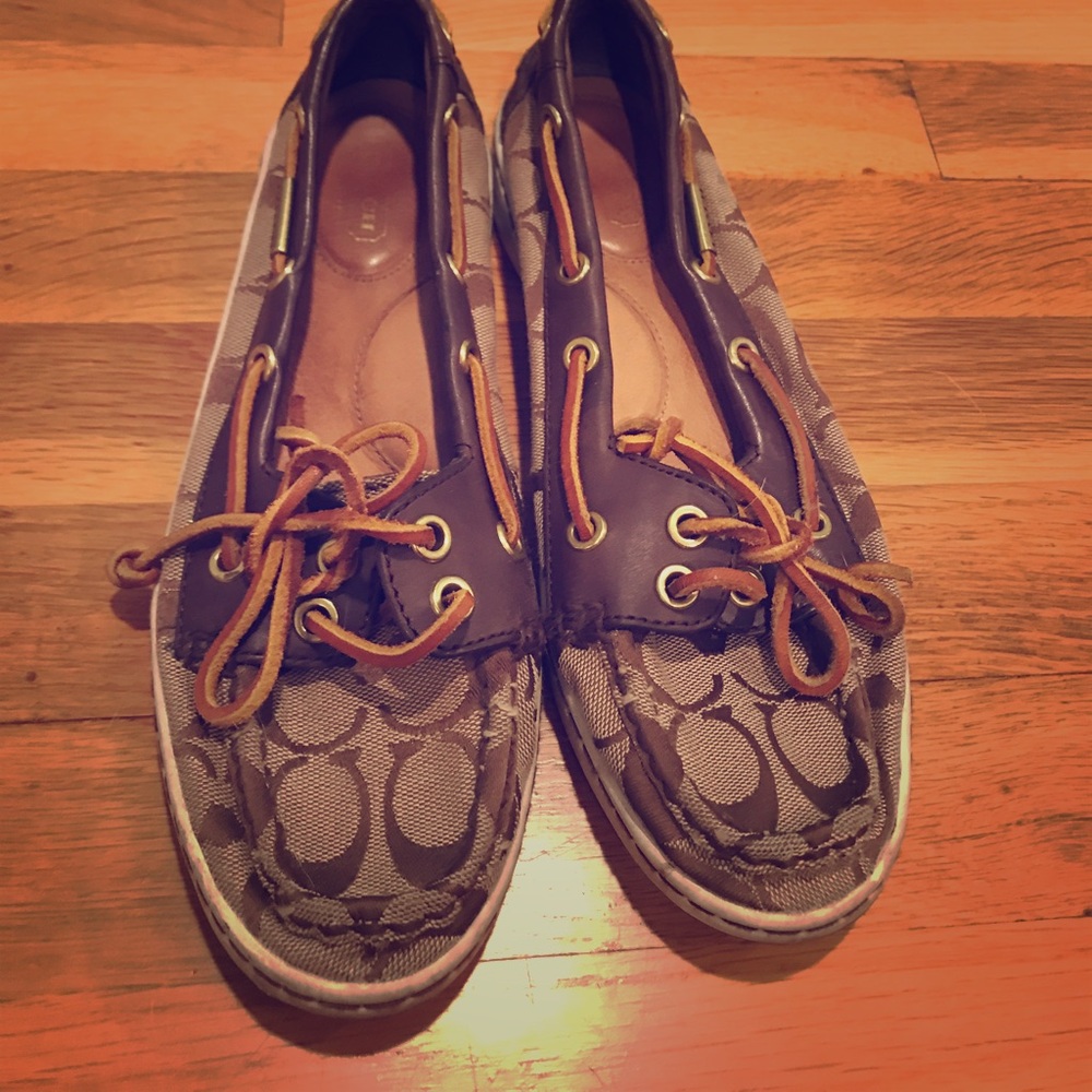 Coach boat shoes