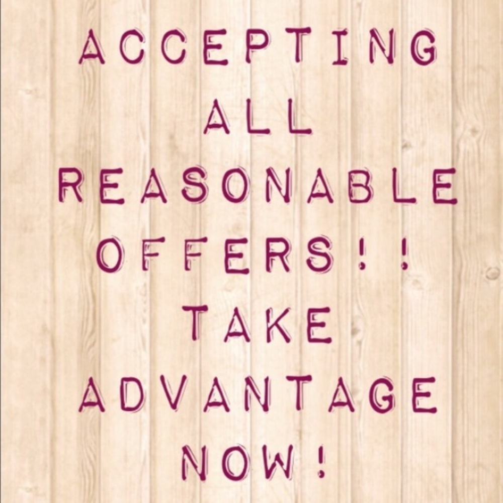 Make Me A Reasonable Offer! Shop My Boutique Now!