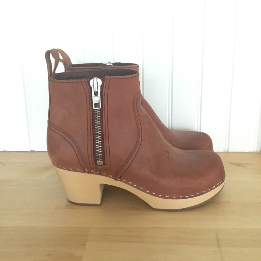 Swedish Hasbeens Emy Zip Boot