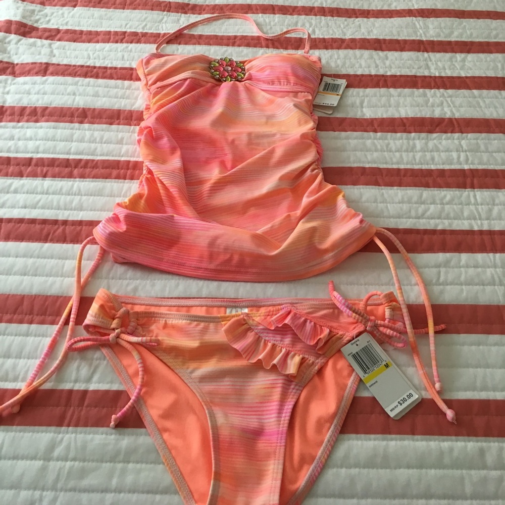 Bnwt gossip girl junior women's tankini