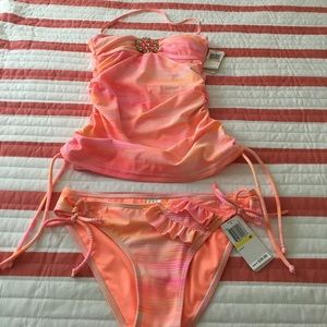 Bnwt gossip girl junior women's tankini