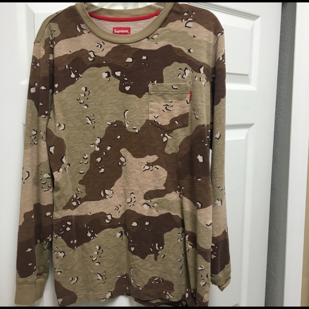 Supreme camo Desert long sleeve